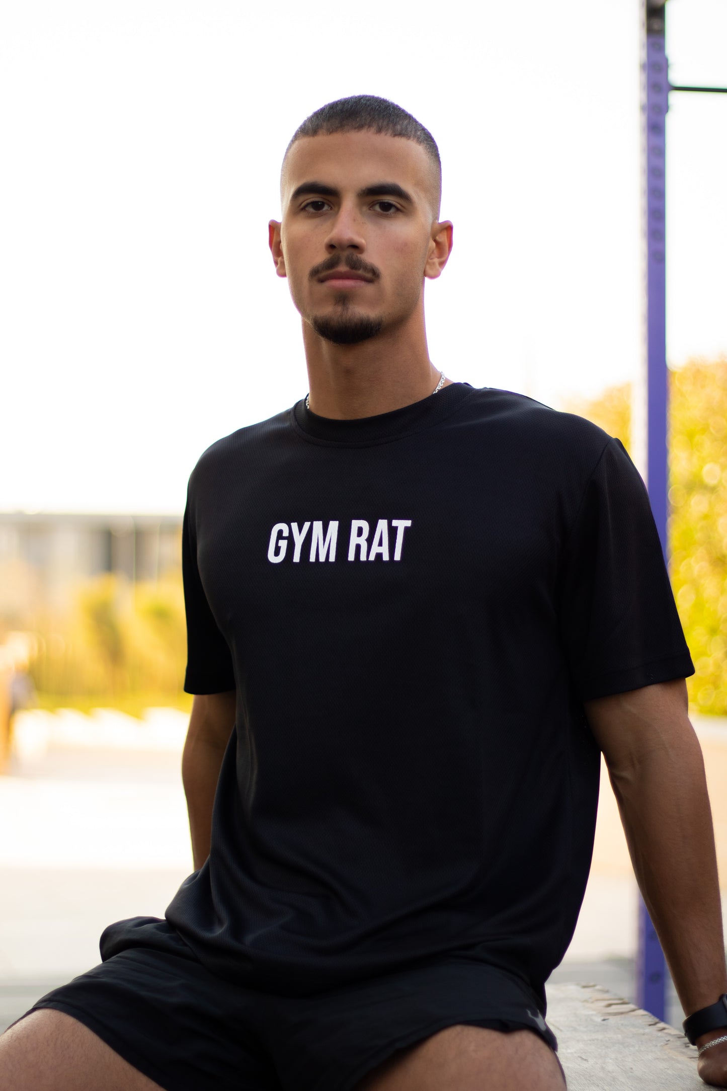 GymRat Sweat-out Tee (Black)