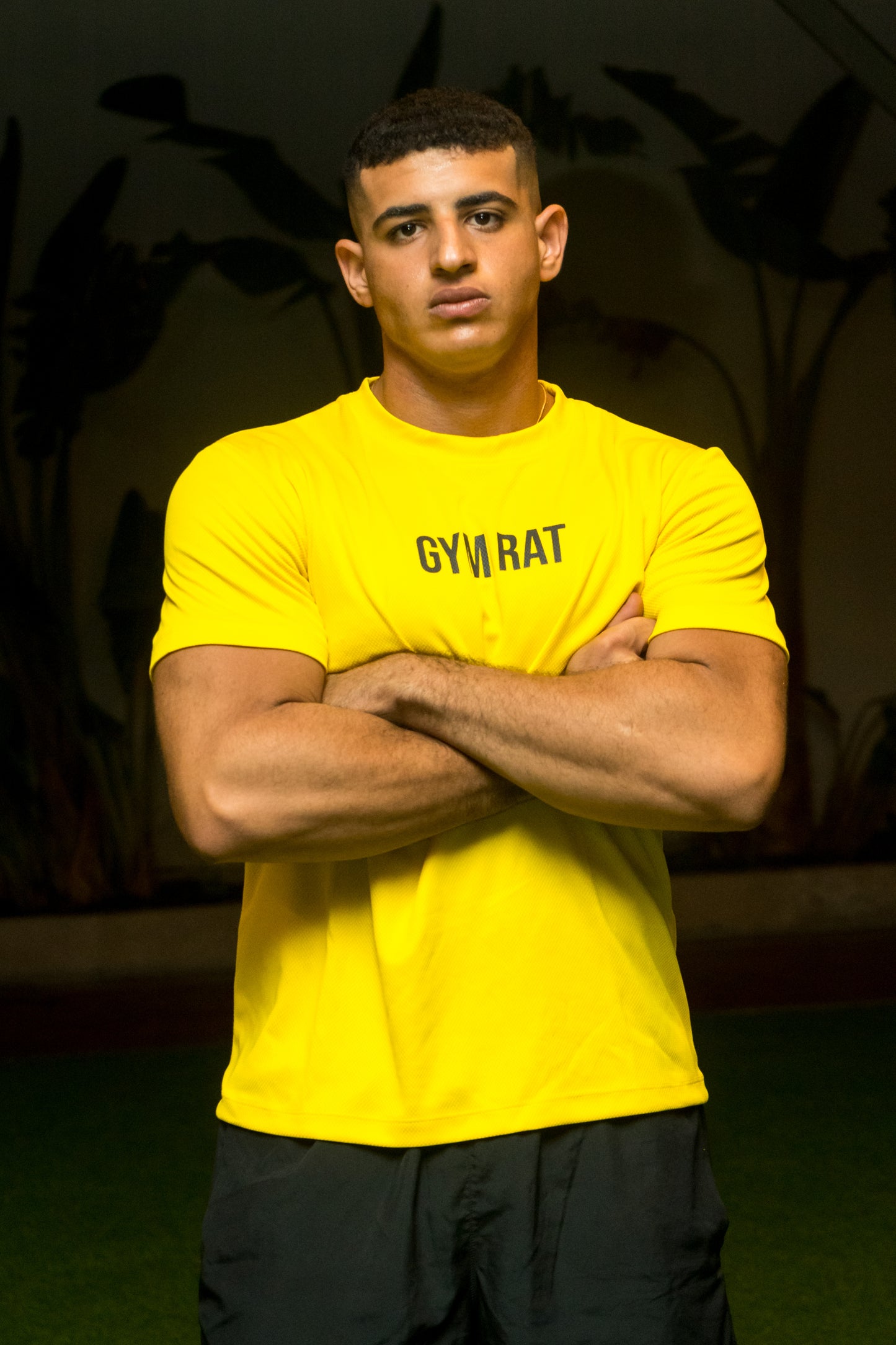 GymRat Sweat-out Tee (Yellow)